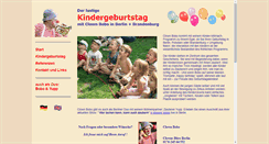 Desktop Screenshot of berlin-clown.de
